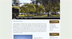 Desktop Screenshot of antelopevalleyrvpark.com